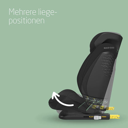 Maxi-Cosi RodiFix S i-Size Kindersitz, 100–150 cm, 3,5–12 Jahre, Autositz Kinder, 3 Liegepositionen, Verstellbare Höhe/Breite, G-CELL Side Impact Protection, AirProtect-Sicherheitskissen, Basic Black - Meloni2