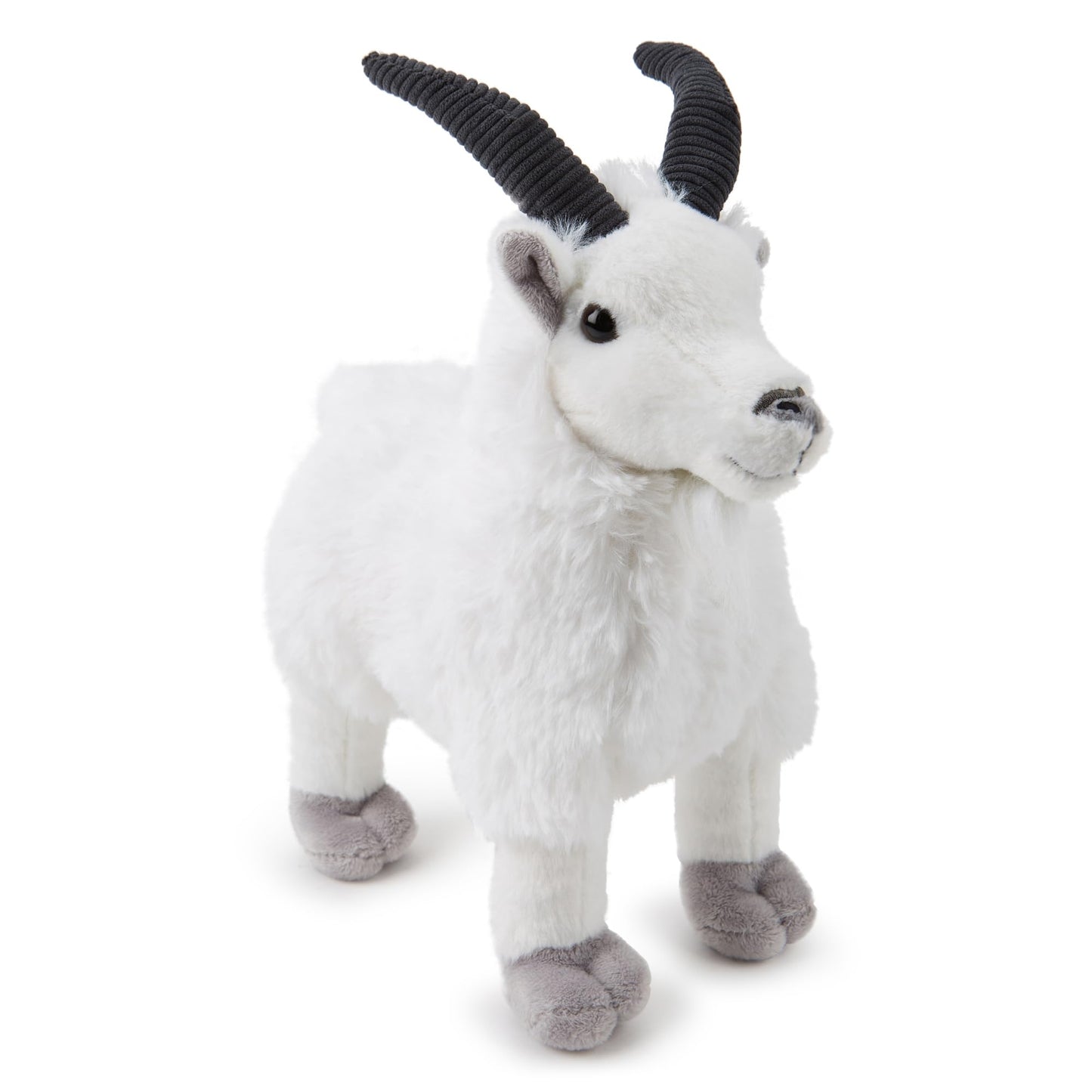 Zappi Co Rhinoceros Rhinoceros Plush Toy (22 cm) Horned Miracle - Soft, Cuddly, 100% Recycled - Mighty African Friend