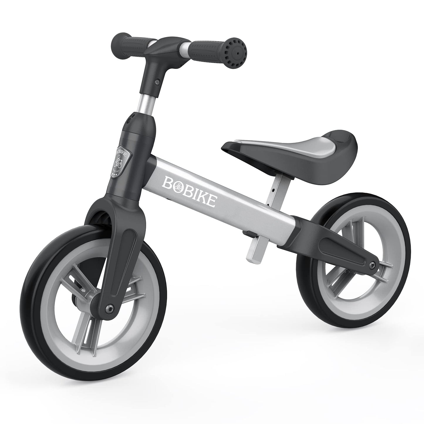 MHCYLION Laufrad ab 1.5-4 Jahre bis zu 25 kg, Lenkrad und Sattel höhenverstellbar, Lenkradschloss, Ultraleicht Kinderlaufrad Balance Fahrrad für Jungen Mädchen - Meloni2