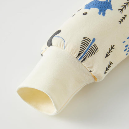 Duomiaomiao 3.5 Tog Baby Sleeping Bag, 100% Cotton Baby Sleeping Bag, Winter, Girls Newborn, Boys Sleeping Bag, Warm Newborn Children (100)