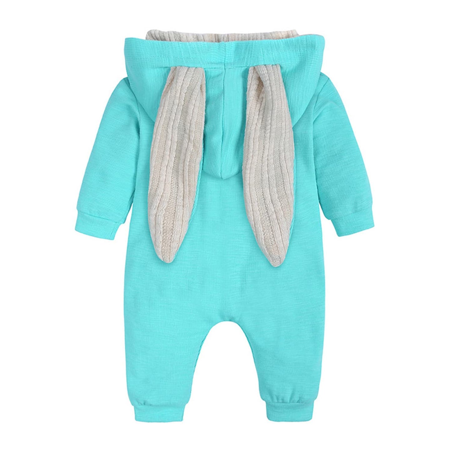 Kleinkind Baby Jungen Mädchen Baumwolle Strampler Langarm Mit Kapuze Reißverschluss Overall Body Baby Herbst Kleidung Pyjamas Outfit