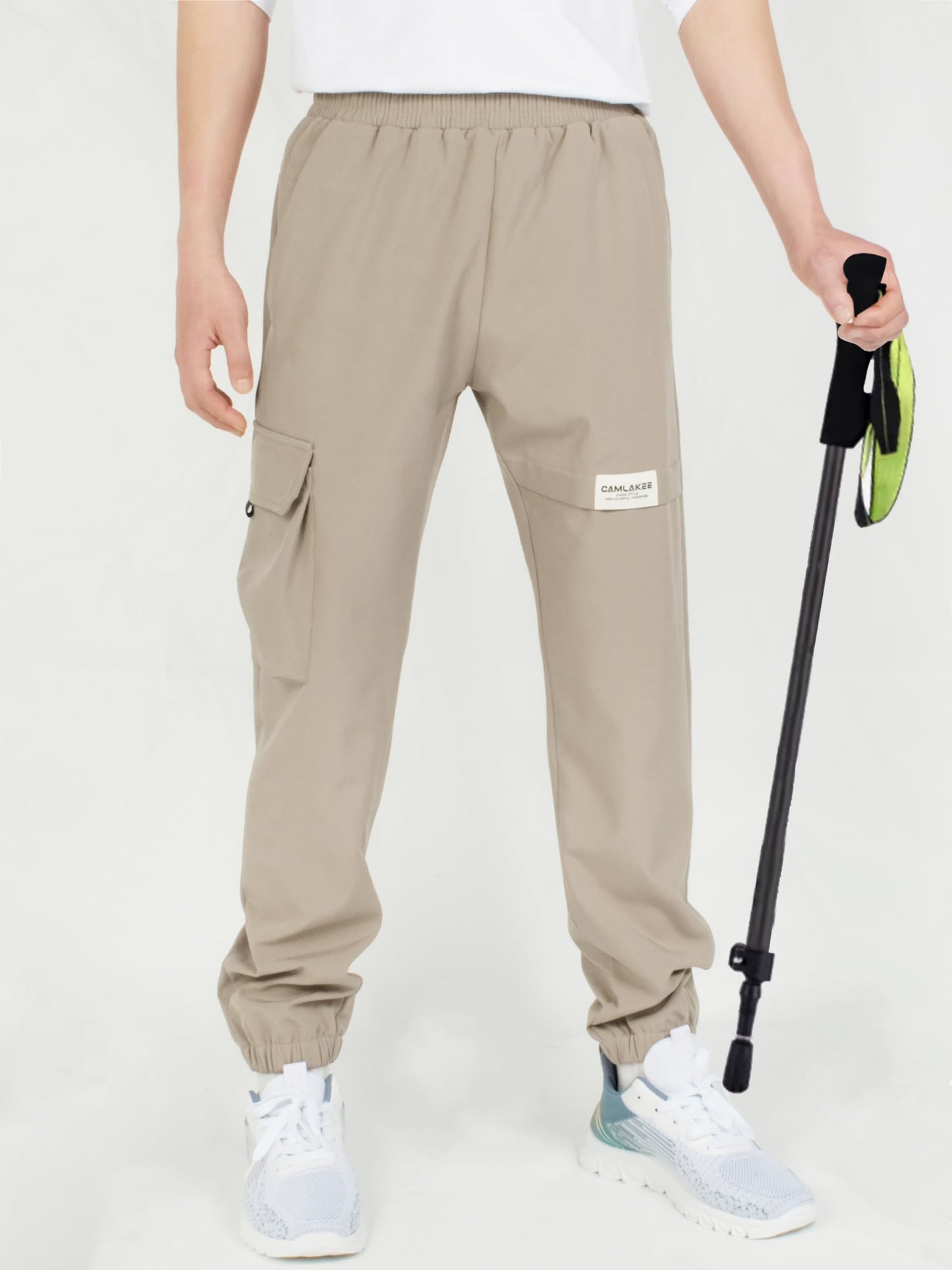 CAMLAKEE Hiking Trousers Children's Waterproof Trekking Trousers Boys Outdoor Trousers Boys Cargo Trousers