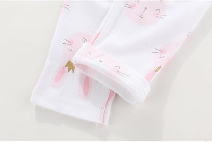 JELYLOVE Pack of 5 Unisex Baby Boy Girl Trousers Sets 100% Cotton Baby Accessories Newborn