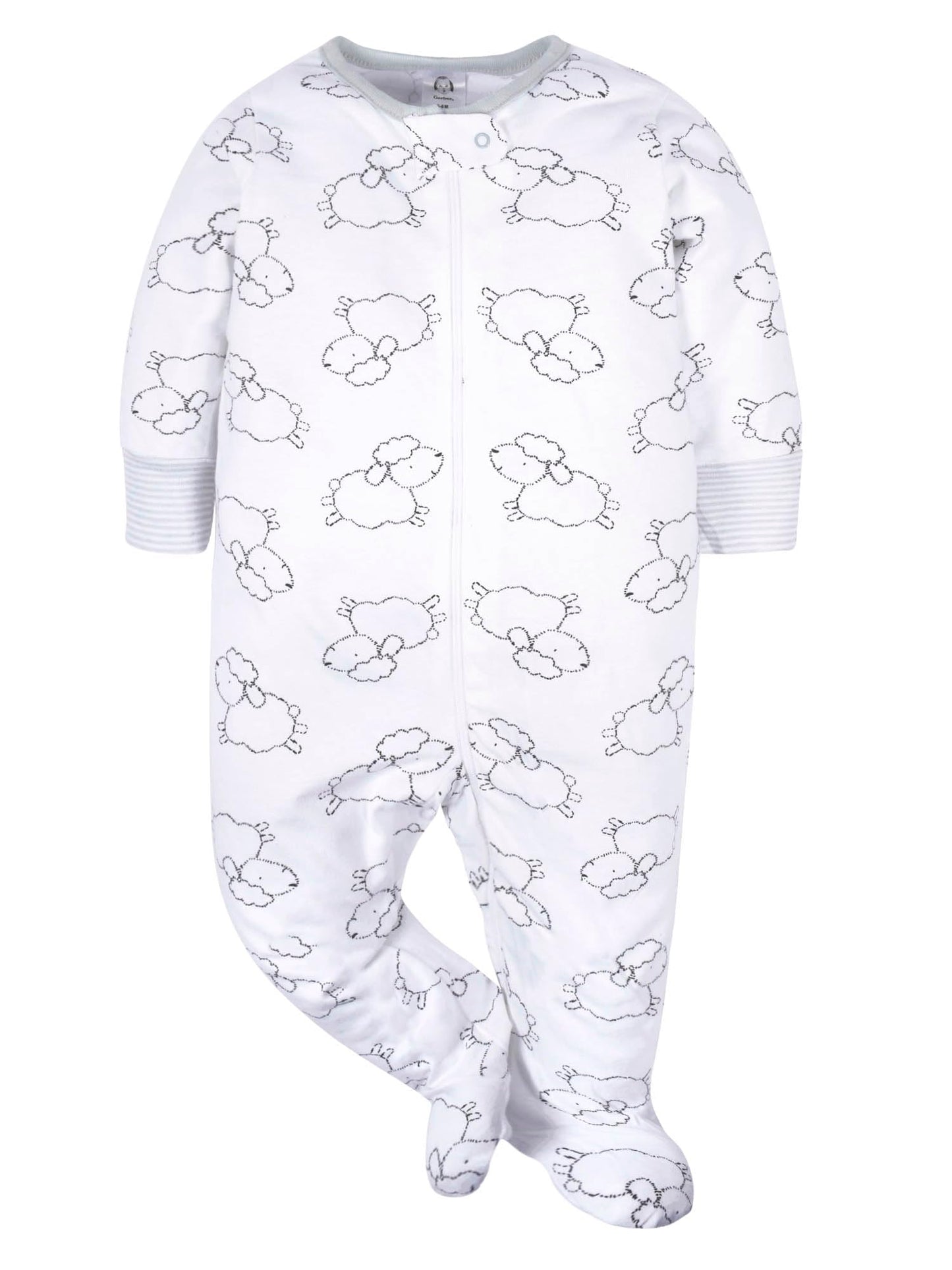 Gerber Unisex Baby 4 Pack Sleep 'N Play Footie Brisuren (4er Pack)