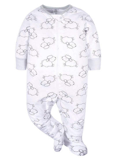 Gerber Unisex Baby 4 Pack Sleep 'N Play Footie Brisuren (4er Pack)