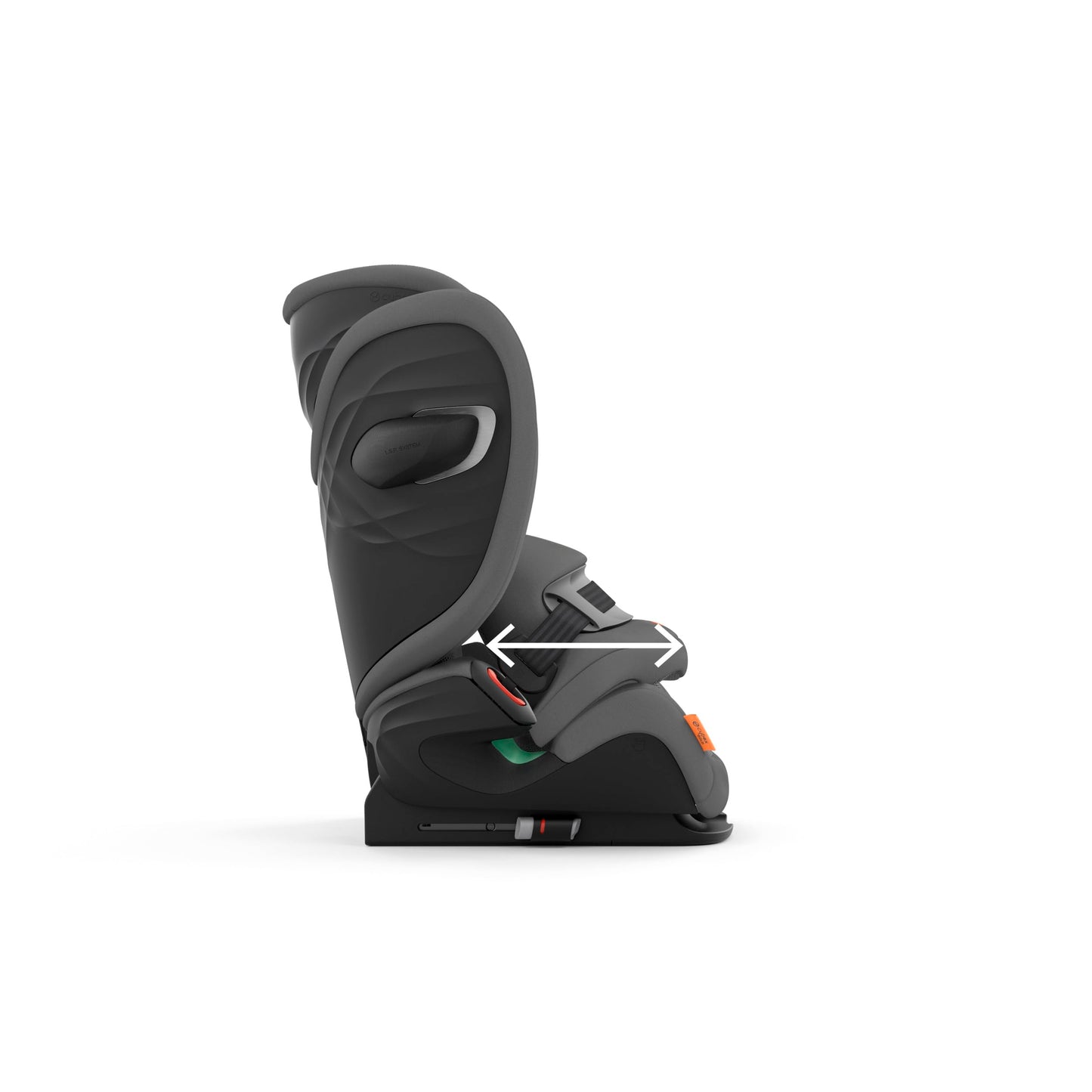CYBEX Gold Kindersitz Pallas G i-Size, 76 - 150 cm, Ab ca. 15 Monate bis ca. 12 Jahre (ca. 9 bis 50 kg), Lava Grey - Meloni2