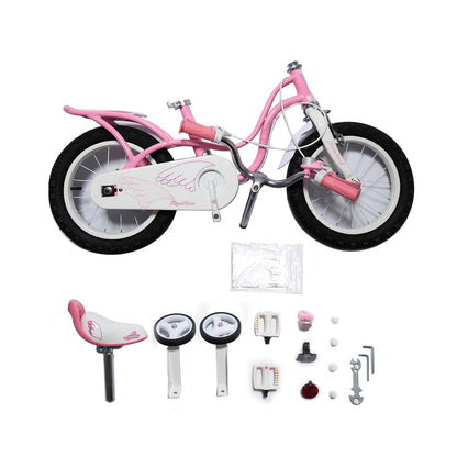 Royal Baby Little Swan Kinderfahrrad Mädchen Fahrrad Stützräder 12 14 16 18 Zoll ab 3-10 Jahre Rosa Kinder Fahrrad - Meloni2