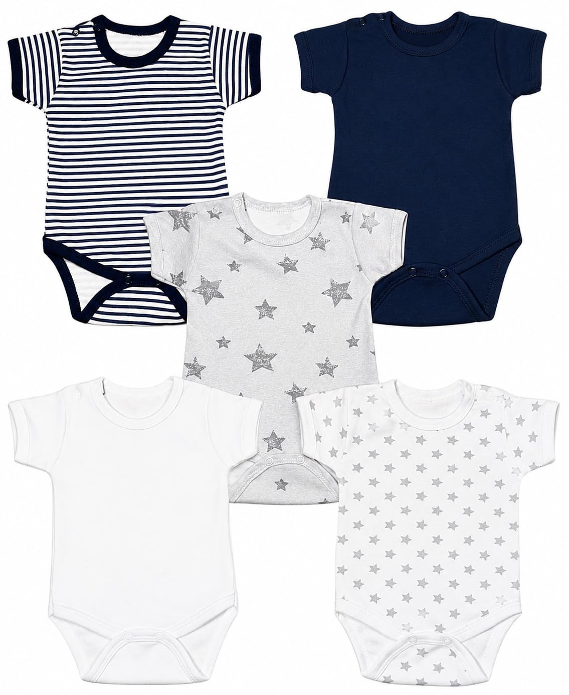 Baby Jungen Kurzarmbody Reine Baumwolle Body Set