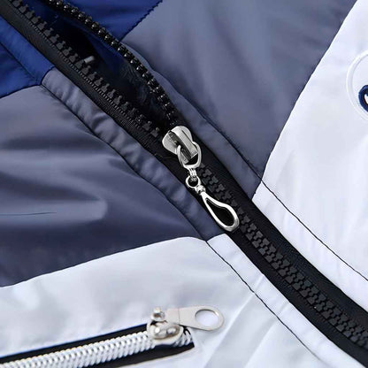 linboo Winter Jacket Boys Children's Parka Jacket Lined Winter Coat with Removable Hood Thick Quilted Jacket Baby Warm Outdoor Jacket