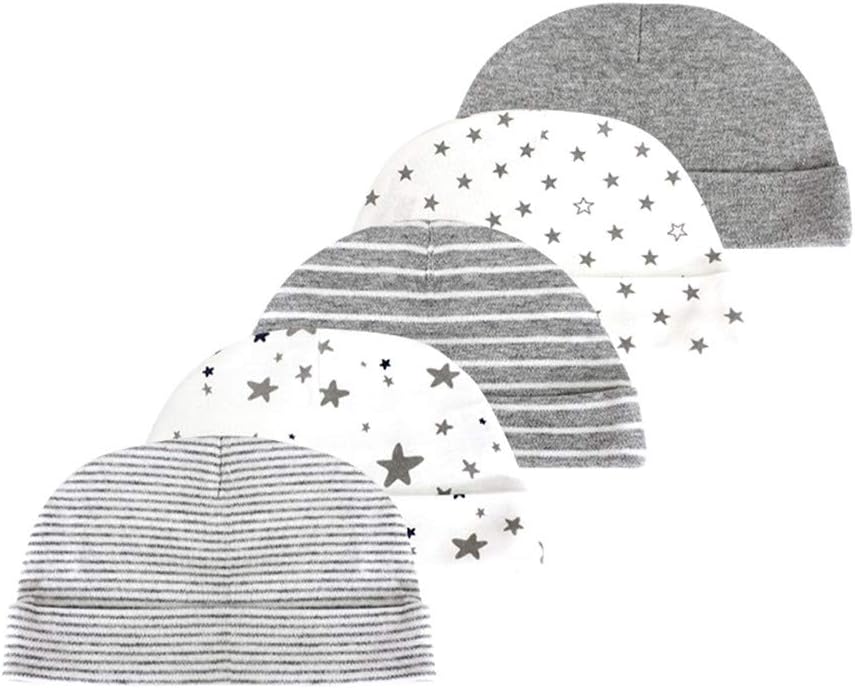 Kiddiezoom Baby-Body, Hose, Kleinkinder-Einteiler, Bekleidungs-Sets für Jungen und Mädchen aus Baumwolle, Mützen, Kratzfäustlinge