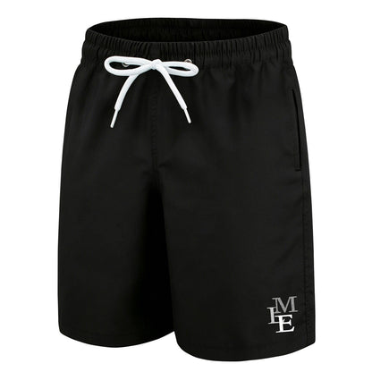 MEILONGER Boys' Swim Shorts Quick-drying Boardshorts with Mesh Lining Pockets and Adjustable Drawstring 