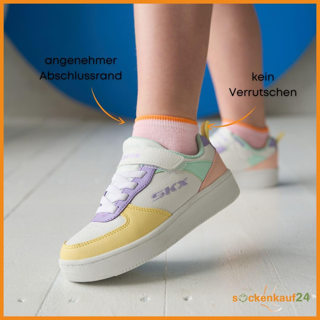 10 pairs of children's sneaker socks boys &amp; girls cotton children's socks 