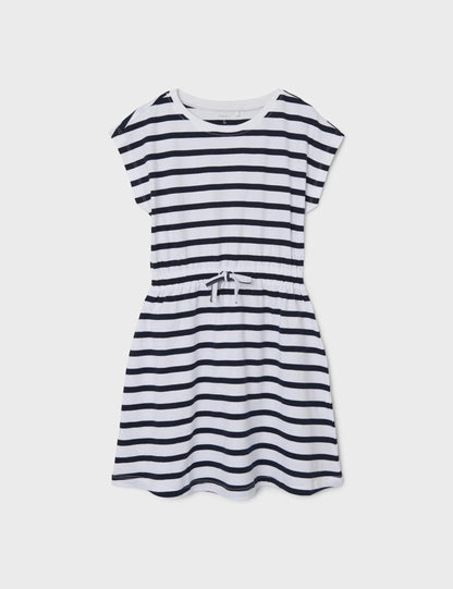 NAME IT Girls' Nkfmie SS Dress Noos
