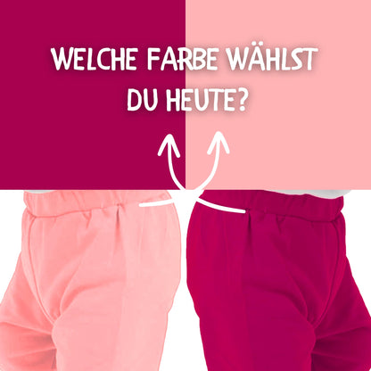 100% Baumwolle Babyhosen Kinderhosen | 2 er-Pack Lässig Sweathose Weiche und Bequeme Babykleidung für Jungen und Mädchen