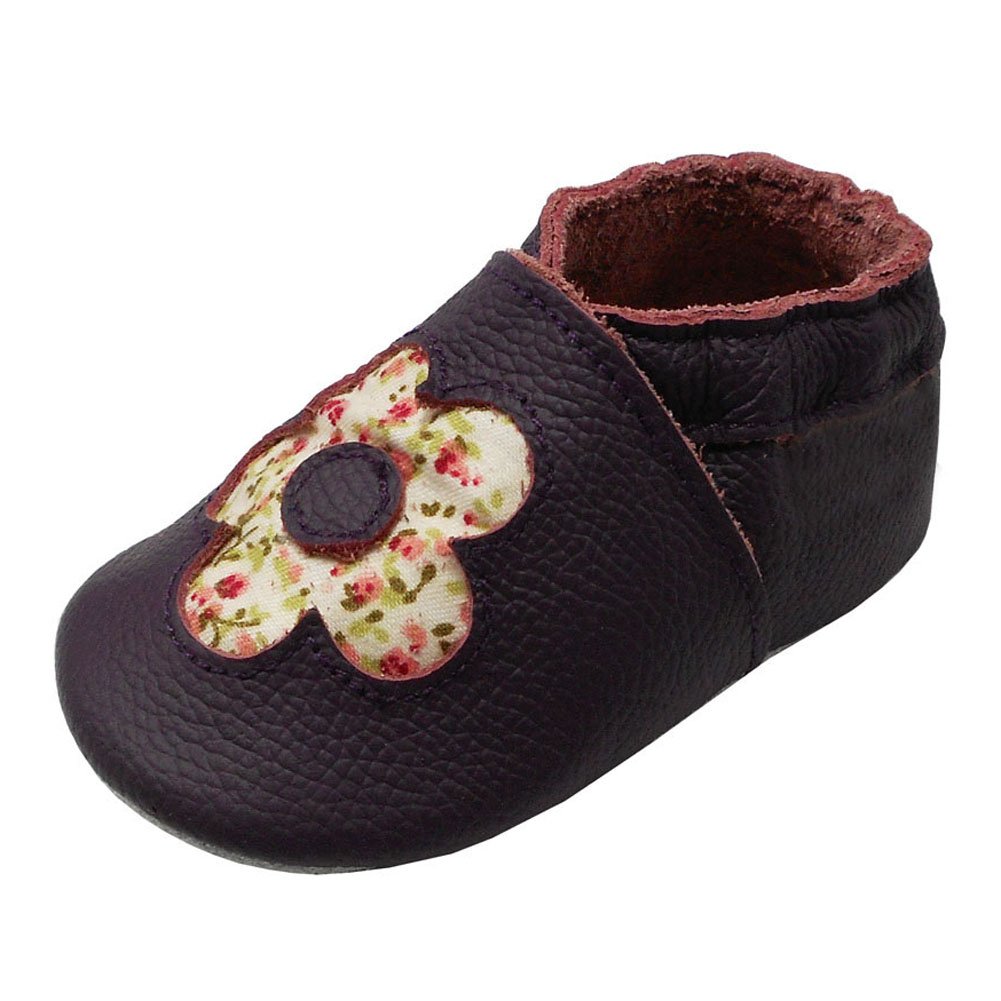 YIHAKIDS Crawling Shoes Baby Shoes First Walking Shoes Boys Girls Moccasins Soft Suede Soles Toddler Leather Shoes Slippers Learning Running Shoes