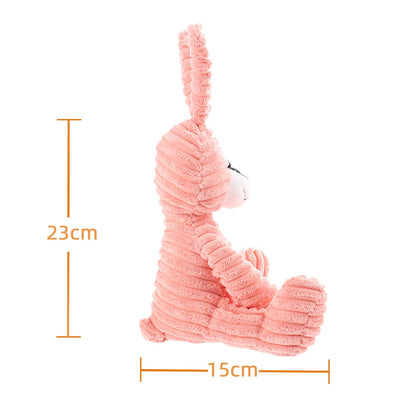 Apricot Lamb Cuddly Toy Green Rabbit 23 cm - Plush Toy Plush Toy for Children and Baby - Fluffy Stuffed Toy for Playing, Gift & Cuddling - Cosy Cuddly Toy - Cord Rabbit