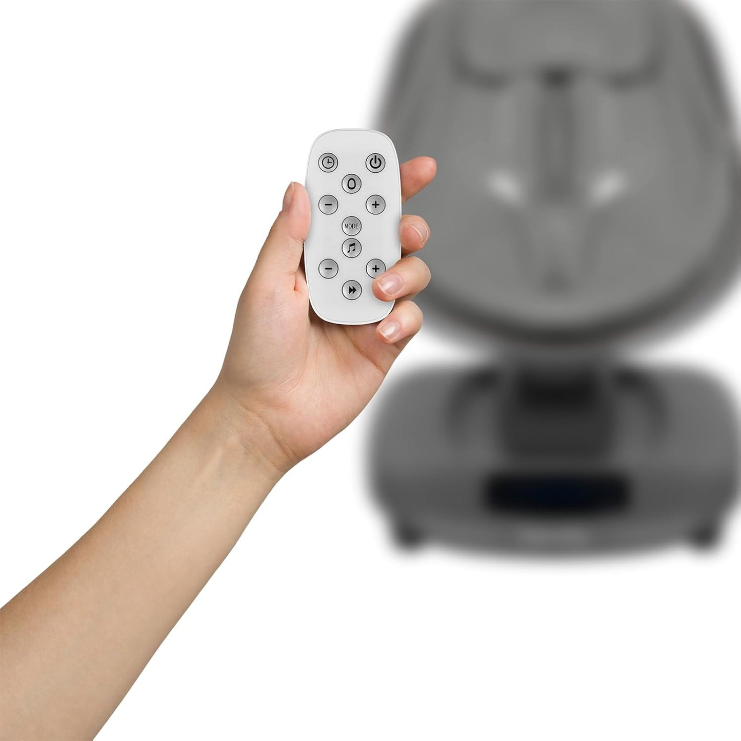 LIONELO BLOSSOM Elektrische Babywippe bis zu 9 kg Babyliege Verstellbare Rückenlehne Natürliches Schaukeln 5 Geschwindigkeiten Ergonomischer Sitz Bluetooth-Fernbedienung, 5 Melodien