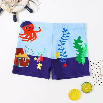 NautySaurs Pack of 2 Boys Swimming Shorts 5-13 Years Large Boys Swimwear Dinosaur Kids Swimming Trunks