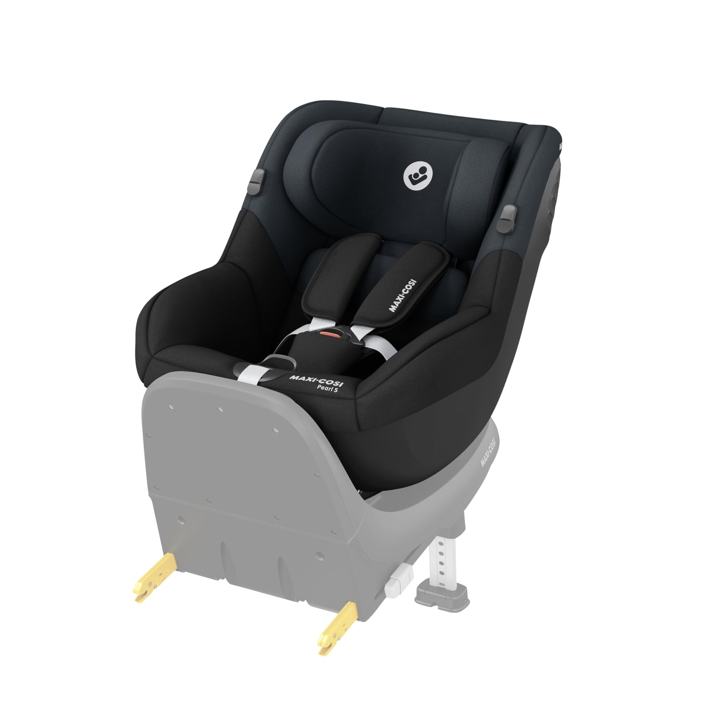 Maxi-Cosi Pebble i-Size, Babyschale, 0–15 Monate, 0–13 kg, 40–83 cm, leichter i-Size Kindersitz, Click&Go-Installation, G-CELL Seitenaufprallschutz, Sitzverkleinerer, Tonal Black - Meloni2