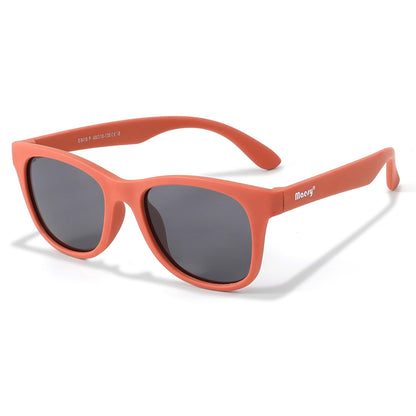 Maesy Yuki Children's Sunglasses for 6-12 Years, UV400 Polarised Protection, Flexible and Flexible Frame, Safe and Comfortable Sunglasses for Children
