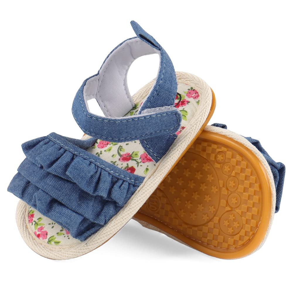 CHEERFUL MARIO Babyschuhe für Mädchen – Sommer Sandalen Lauflernschuhe für Baby Mädchen