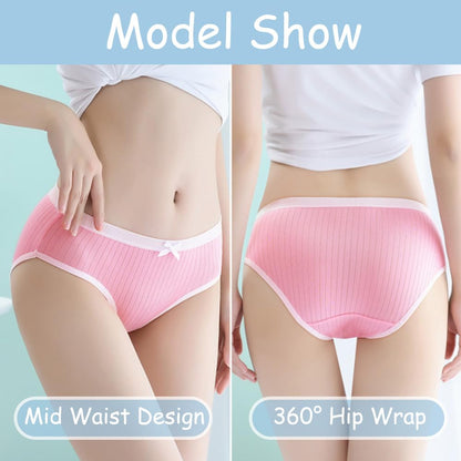 Sunvivid Teenager Mädchen Unterhosen Unterwäsche Atmungsaktive Bequeme Slips Taillenslips Schnelltrocknend Panties Höschen Größe Kinder 8-18 Jahren - 8er Pack