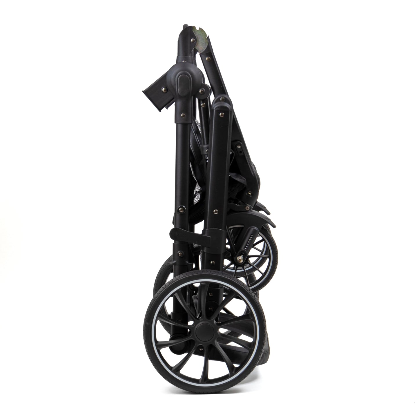 Pixini Neyla Combi Pushchair with Accessories (3-in-1 Set with Baby Seat Black/Black)