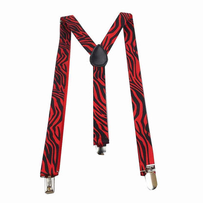 Long Kids Y Shape 3 Clips Elastic Slim Braces