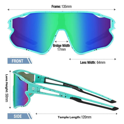 DUCO DK268 Children's Sunglasses Youth Baseball Sunglasses Lightweight TR90 Frame UV400 Sports Cycling Sunglasses for Boys Girls