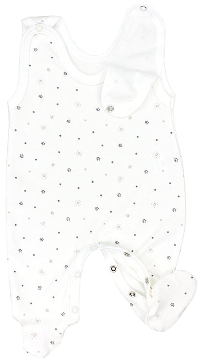 TupTam Baby Mädchen Jungen Strampler mit Langarmshirt Aufdruck Spruch 2 teilig