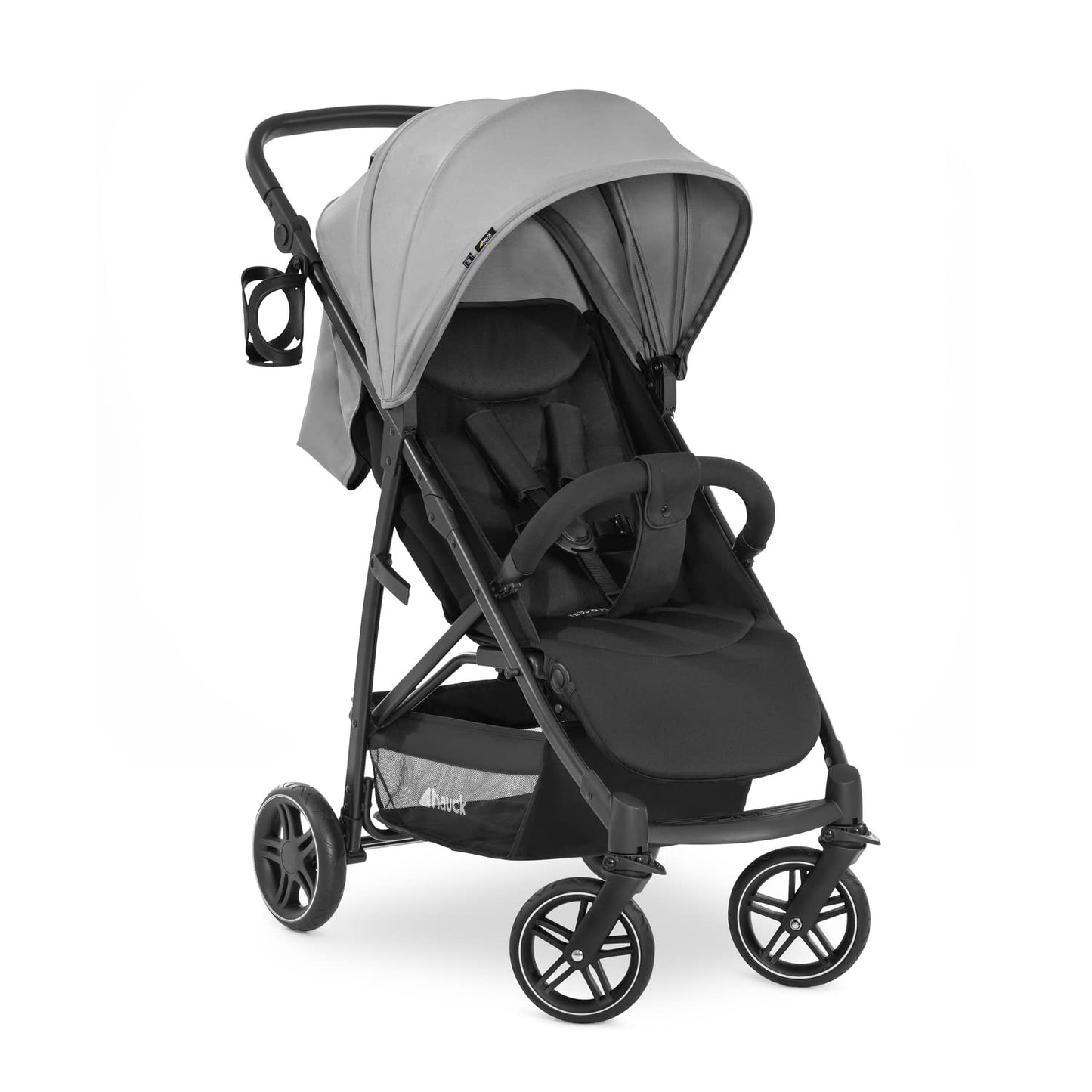 Hauck Rapid 4R Plus Buggy, XL Sonnendach UPF 50+, maximale Belastung 25 kg, Hauck Rapid 4R Plus Buggy, XL Sonnendach UPF 50+, maximale Belastung 25 kg, schnell klappbar, kompakt, höhenverstellbar, Getränkehalter, Liegeposition, großer Einkaufskorb