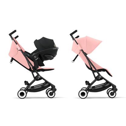 CYBEX Gold Pushchair Dragonfly with One-Pull Harness, From Approx. 6 Months to 4 Years (max. 22 kg), Ultralight (Only 6 kg), Fog Gray (Grey with Silver Frame) 