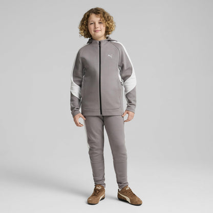 PUMA Boys' Evostripe Full-Zip Hoodie Dk B Sweat Jackets (1 Pack) 