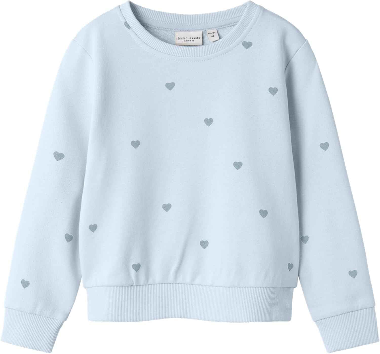 NAME IT Girls Nmfvalba LS Sweat Unb Noos