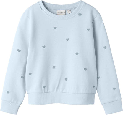 NAME IT Girls Nmfvalba LS Sweat Unb Noos