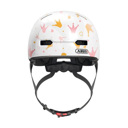ABUS Skurb Kid Children's Helmet - Robust Bicycle Helmet in Skater Look with Space for a Braid and Various Designs - for Girls and Boys