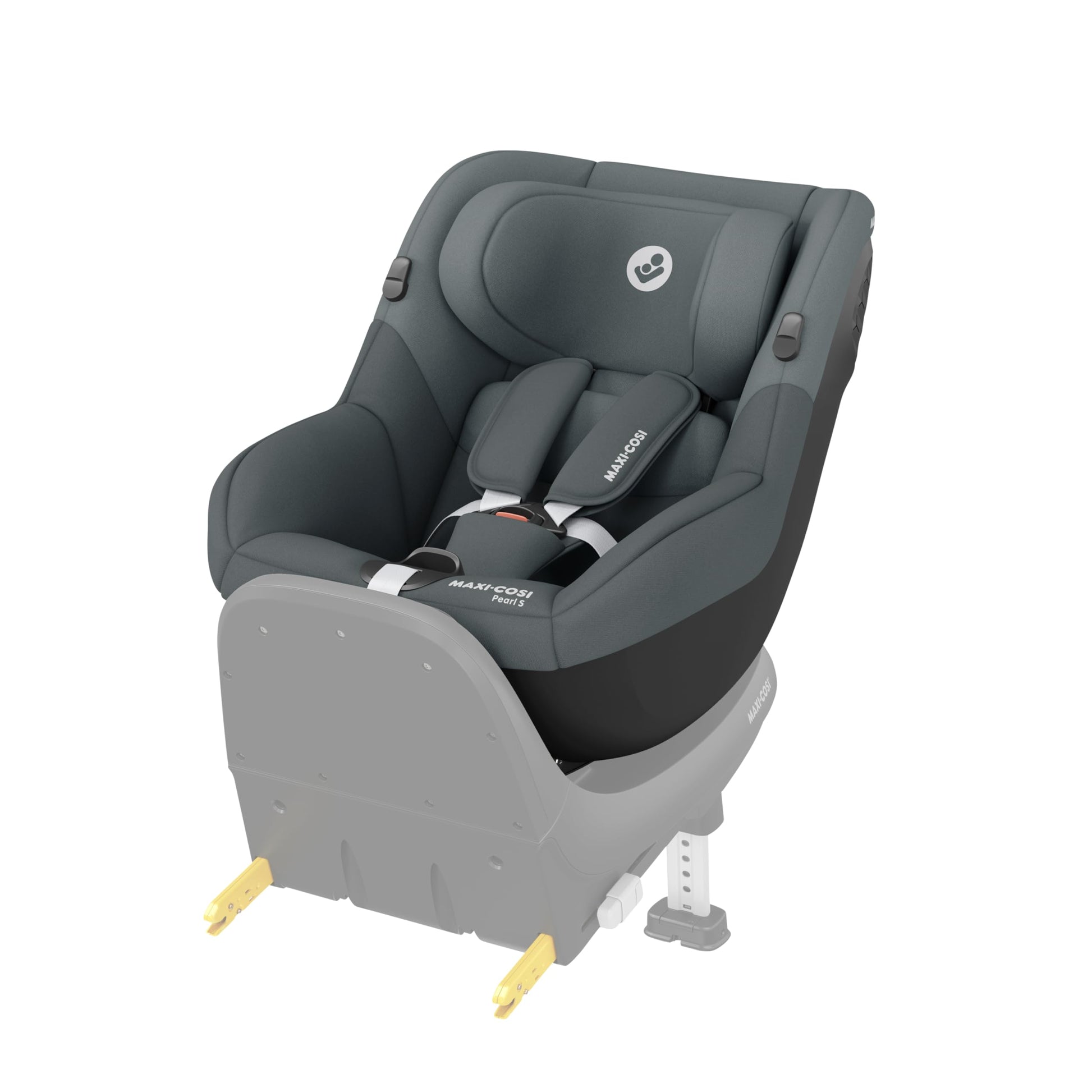 Maxi-Cosi Pebble i-Size, Babyschale, 0–15 Monate, 0–13 kg, 40–83 cm, leichter i-Size Kindersitz, Click&Go-Installation, G-CELL Seitenaufprallschutz, Sitzverkleinerer, Tonal Black - Meloni2