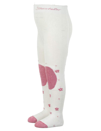 Sterntaler Crawling Tights Mouse - ABS Tights for Girls - Children's Tights with Non-Slip Nubs on Knee, Instep and Sole - Crawling Tights for Crawling Adventures
