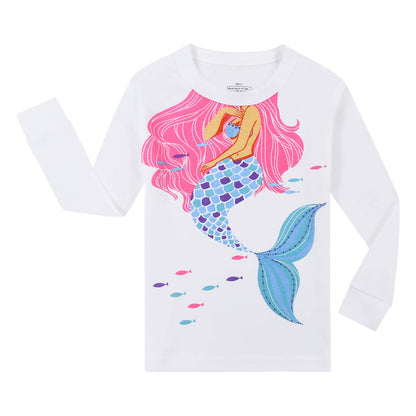 Garsumiss Mädchen Schlafanzug Giraffe Baumwolle Kinder Langarm Pyjama 98 104 110 116 122 128 134 140 146