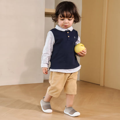 MK MATT KEELY Babyschuhe für Jungen - Sanfte Mesh atmungsaktive Lauf- und Krabbelschuhe für Babys 0-4 Jahre