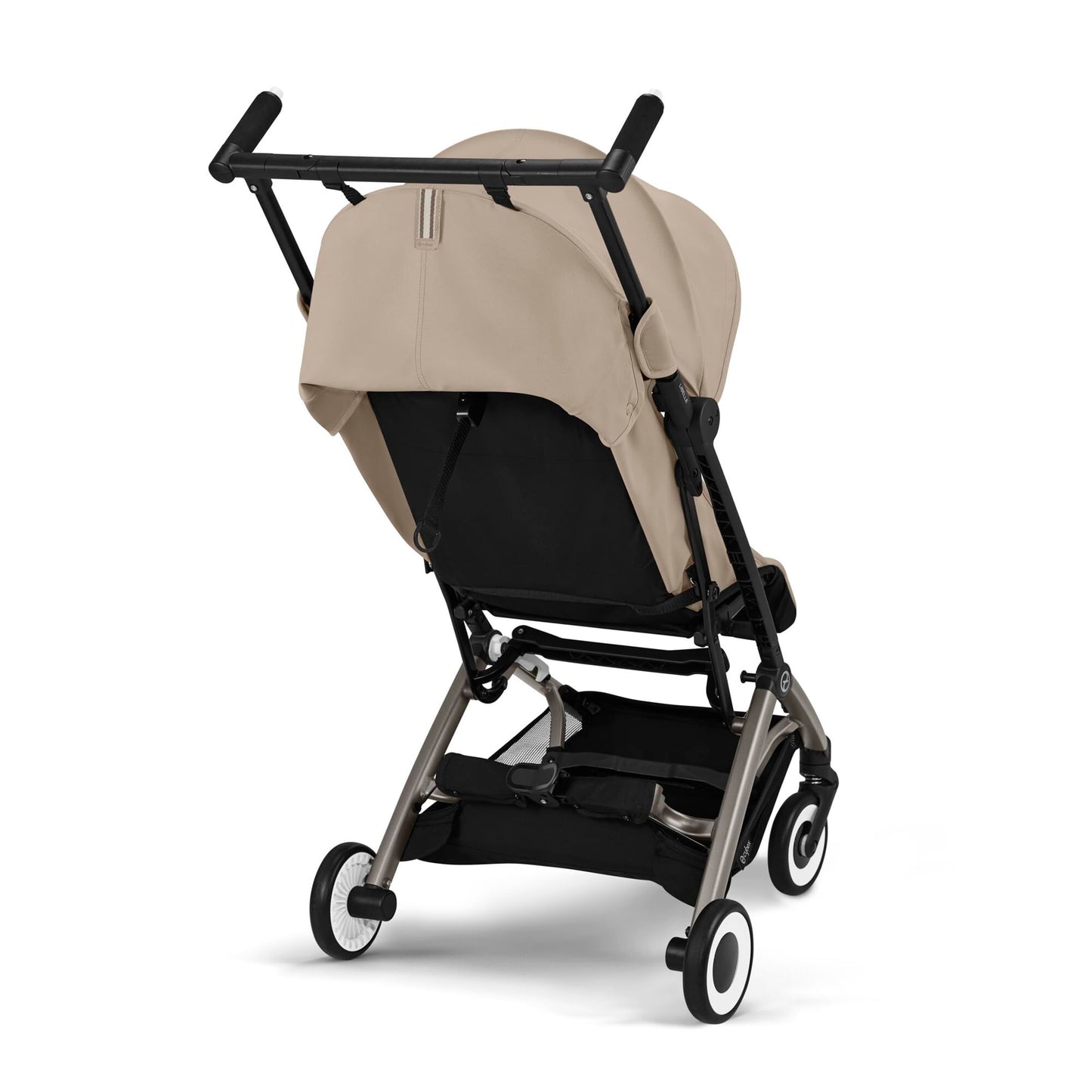 CYBEX Gold Pushchair Dragonfly with One-Pull Harness, From Approx. 6 Months to 4 Years (max. 22 kg), Ultralight (Only 6 kg), Fog Gray (Grey with Silver Frame) 