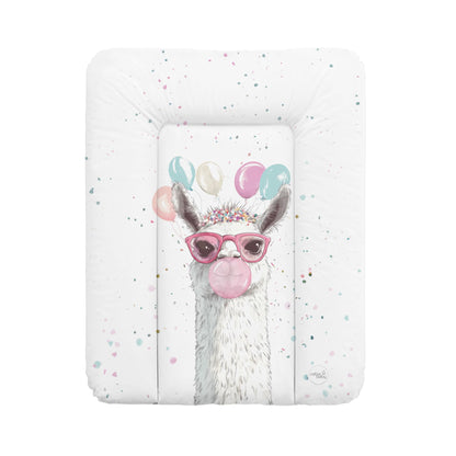 Ceba Baby® weiche Wickelauflage 50x70 cm - Baby Wickelunterlage - Wickeltischauflage für Junge und Mädchen - Wasserdicht, abwaschbar - OEKO-TEX® Standard 100 - Made in EU - Waldfreunde