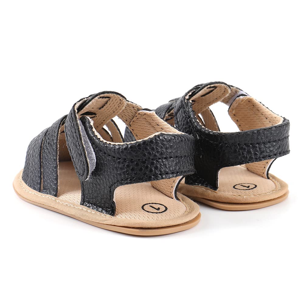 MASOCIO Babyschuhe Mädchen Sandalen Sommer Schuhe Flach Gummi Rutschfest