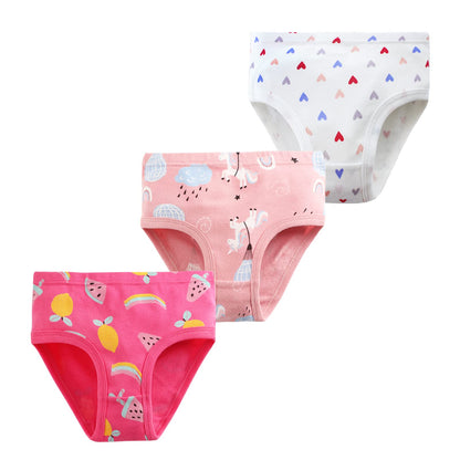 JackLoveBriefs Mädchen Unterhosen Bequeme Slips Baumwolle