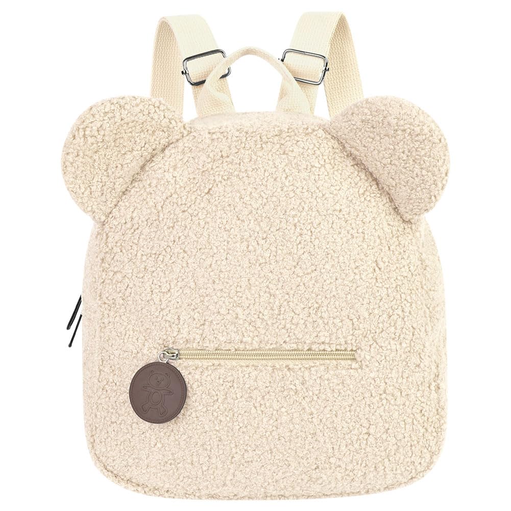 Aomig Plush Backpack Kindergarten Backpack Toddler Backpack Kindergarten School Bag for Boys Girls Children Animal Kids Backpack Animal Cartoon Mini Bag Kids Backpack for Baby 2-6 Years 