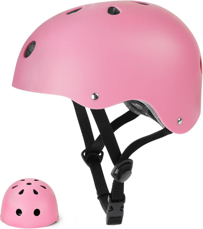 Flintronic Children's Bicycle Helmet, Children's Helmet, Bicycle Helmet for Children, Adjustable Skateboard Helmet for Bicycle, Skateboard, Scooter, Skating, Scooter, BMX for 2-13 Years