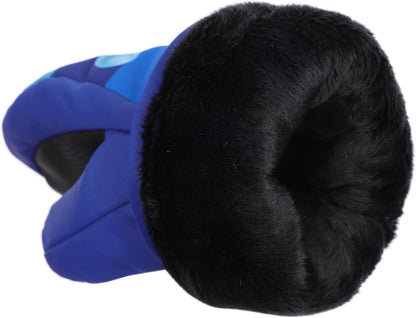 HNGEMSY Children's Winter Snow Gloves Ski Gloves for 2-13 Years Girls Boys PU Palm Waterproof Windproof Warm Fleece Winter Gloves