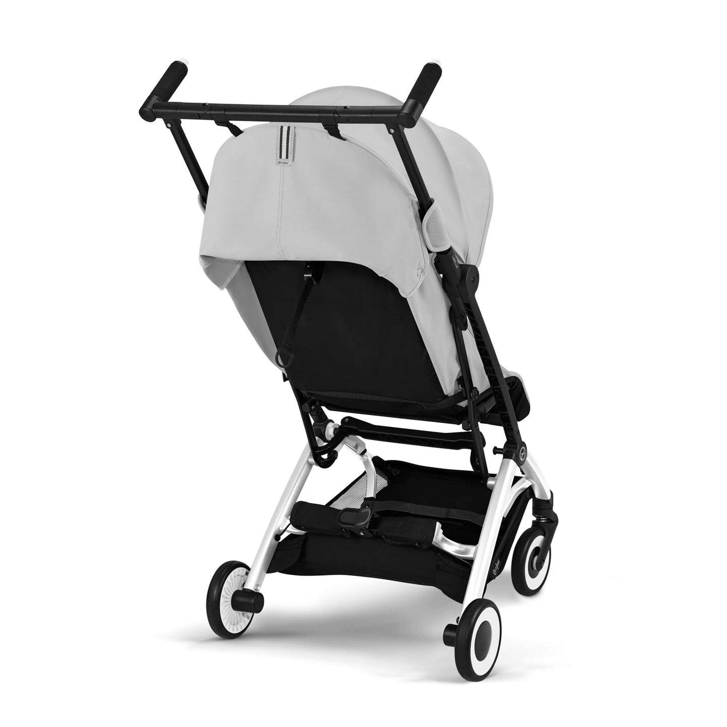 CYBEX Gold Pushchair Dragonfly with One-Pull Harness, From Approx. 6 Months to 4 Years (max. 22 kg), Ultralight (Only 6 kg), Fog Gray (Grey with Silver Frame) 