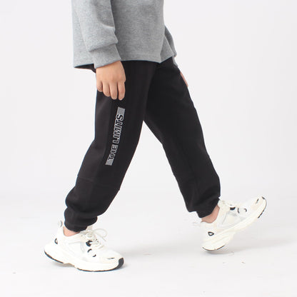 SERENYOU Jungen Jogginghose Hose Freizeit Joggers Kinder Sports Sweathose mit reflektierendem Grafikprint