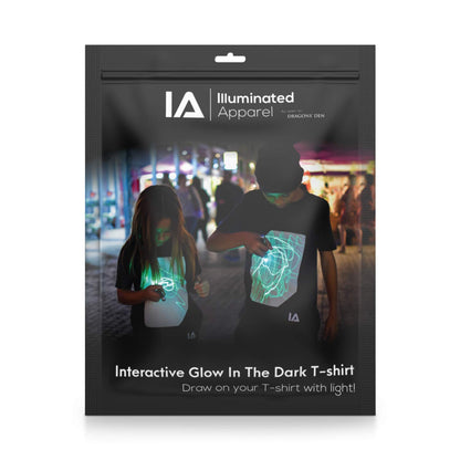 Illuminated Apparel Leuchtet Im Dunkeln Interaktives Leucht-T-Shirt